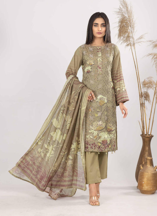 Threaded Opulence: Embroidered Unstitched Collection KHKSN4
